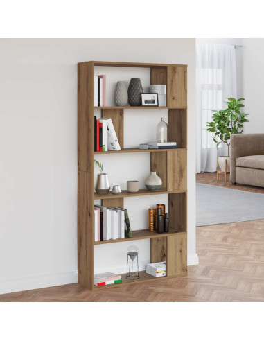 Armadio per Libri Rovere artigianale 80 x 24 x 159 cm