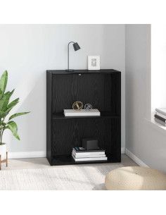 Libreria Rovere Nero 60 x 30 x 76.5 cm Legno multistrato