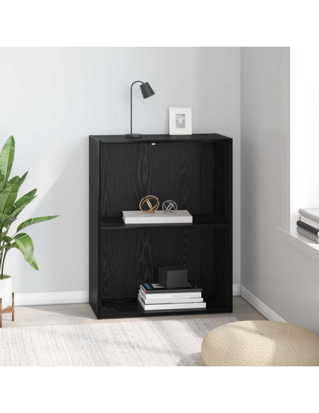Libreria Rovere Nero 60 x 30 x 76.5 cm Legno multistrato