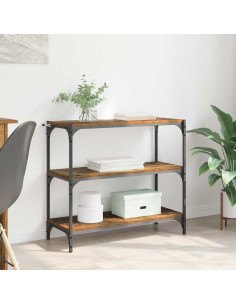 Armadio per Libri Legno vecchio 80 x 33 x 70,5 cm