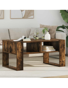 Tavolino da salotto Rovere fumé 92 x 53 x 45 cm