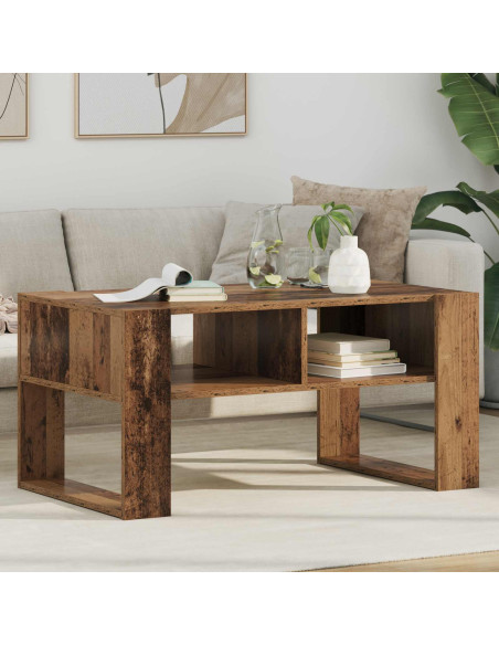 Tavolino da salotto Legno vecchio 92 x 53 x 45 cm