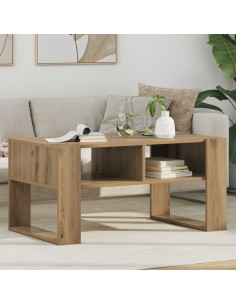 Tavolino da salotto Rovere artigianale 92 x 53 x 45 cm