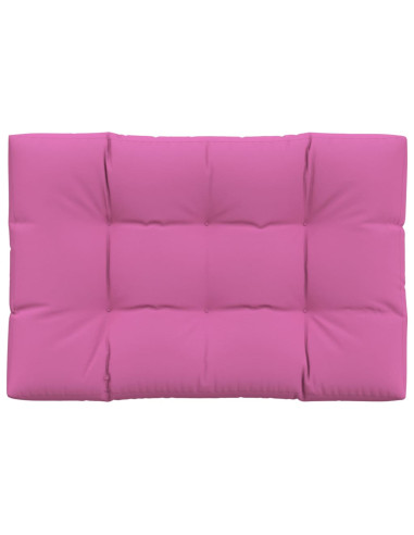 Cuscino per Pallet Rosa 120x80x12 cm in Tessuto