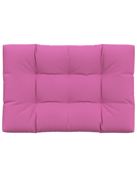 Cuscino per Pallet Rosa 120x80x12 cm in Tessuto