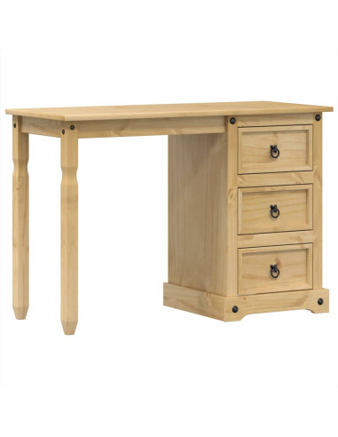 Toeletta Corona 110x47x75 cm in Legno Massello di Pino