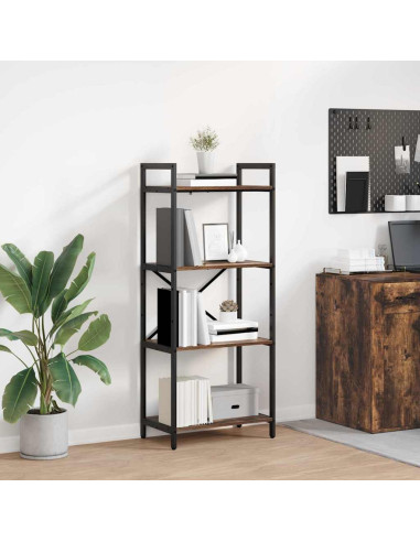Libreria Rovere fumé 56 x 34 x 133,5 cm Legno multistrato
