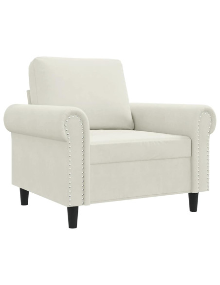 Poltrona Crema 60 cm Velluto