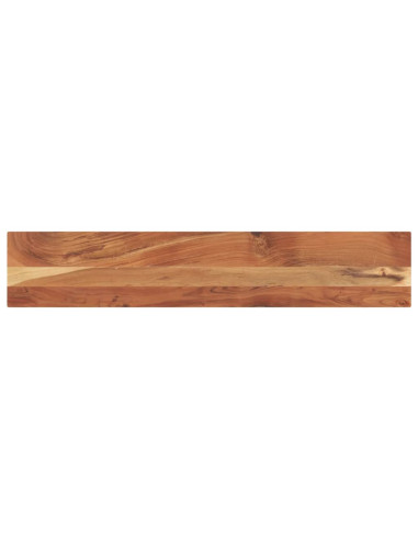 Piano per Tavolo 160x30x2,5 Rettangolare Legno Massello Acacia