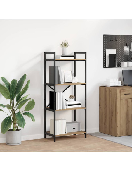 Libreria Rovere artigianale 56 x 34 x 133,5 cm