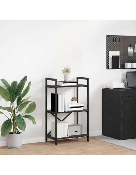 Libreria Rovere Nero 56 x 34 x 96 cm Legno multistrato