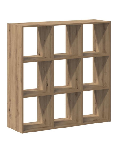 Libreria Rovere Artigianale 102x32x102 cm in Legno Multistrato