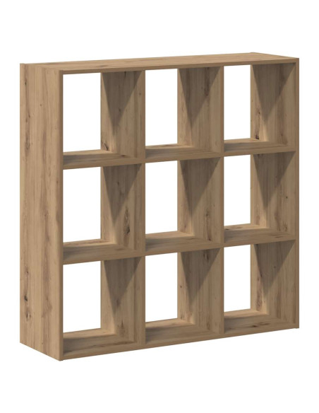 Libreria Rovere Artigianale 102x32x102 cm in Legno Multistrato