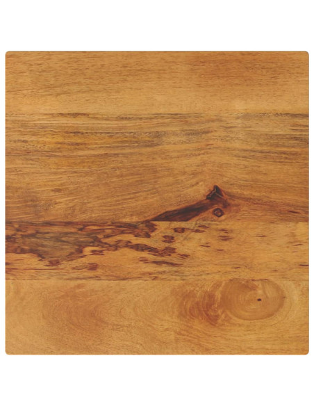 Piano Tavolo 60x60x2,5 cm Quadrato Legno Massello di Acacia