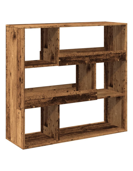 Divisorio Legno Antico 100x33x94,5 cm in Truciolato