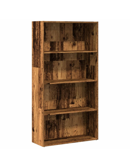 Libreria Legno Antico 80x30x152 cm in Legno Multistrato