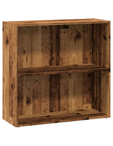 Libreria Legno Antico 80x30x77 cm in Legno Multistrato