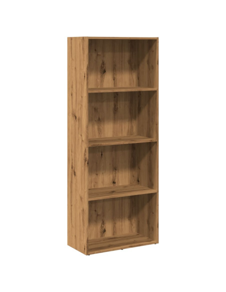 Libreria Rovere Artigianale 60x30x152 cm in Legno Multistrato