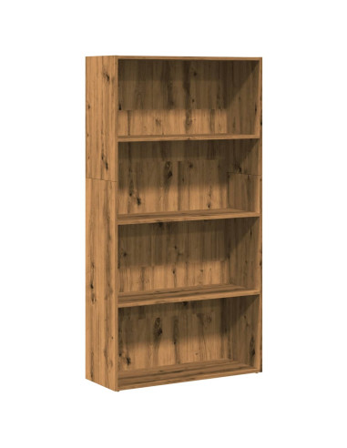 Libreria Rovere Artigianale 80x30x152 cm in Legno Multistrato