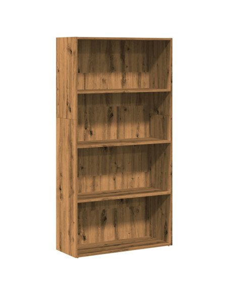 Libreria Rovere Artigianale 80x30x152 cm in Legno Multistrato