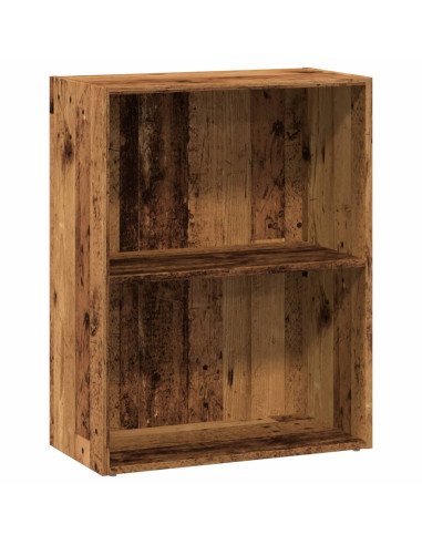 Libreria Legno Antico 60x30x77 cm in Legno Multistrato