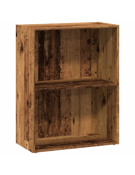 Libreria Legno Antico 60x30x77 cm in Legno Multistrato