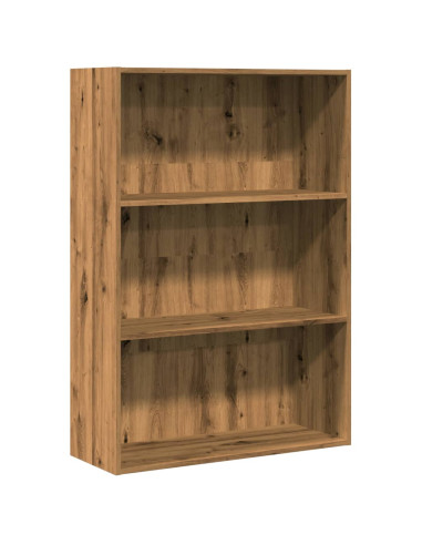 Libreria Rovere Artigianale 80x30x114 cm in Legno Multistrato