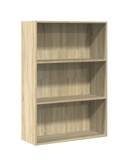 Libreria Rovere Sonoma 80x30x114 cm in Legno Multistrato
