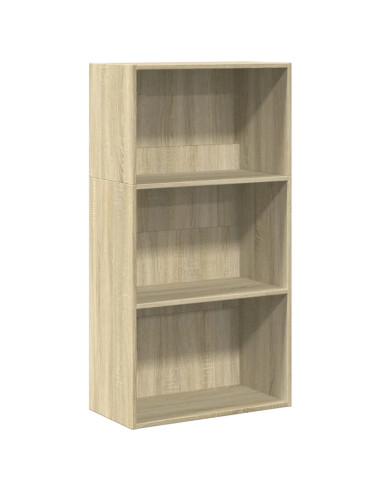Libreria Rovere Sonoma 60x30x114 cm in Legno Multistrato