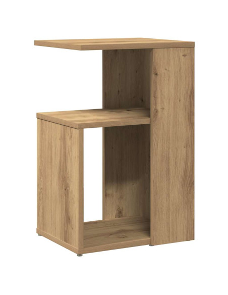 Tavolino da Salotto Rovere Artigianale 36x30x56cm in Truciolato