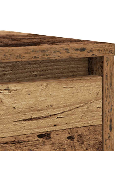 Credenza Legno Antico 29,5x34x76 cm in Legno Multistrato