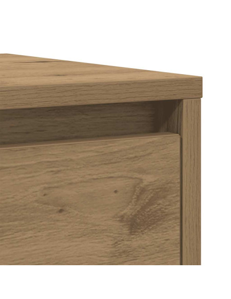 Credenza Rovere Artigianale 29,5x34x76 cm in Legno Multistrato