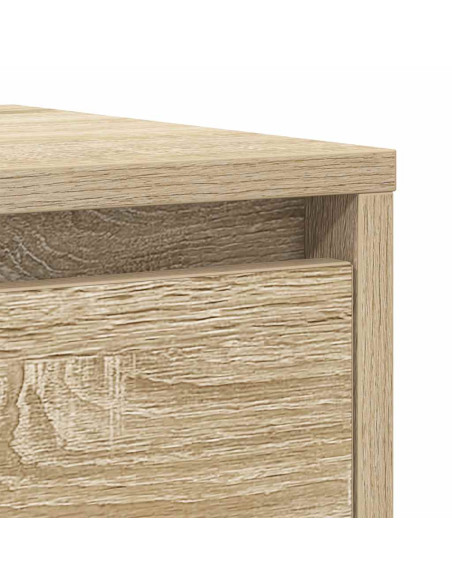 Credenza Rovere Sonoma 29,5x34x76 cm in Legno Multistrato