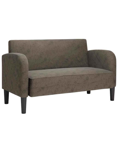 Divano Divanetto Grigio Scuro 110 cm in Similpelle