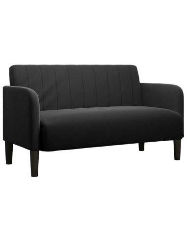 Divano Divanetto Nero 109 cm in Velluto