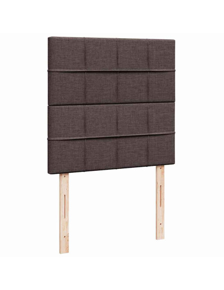 Struttura Letto Pouf con Materasso 80x200 cm in Tessuto