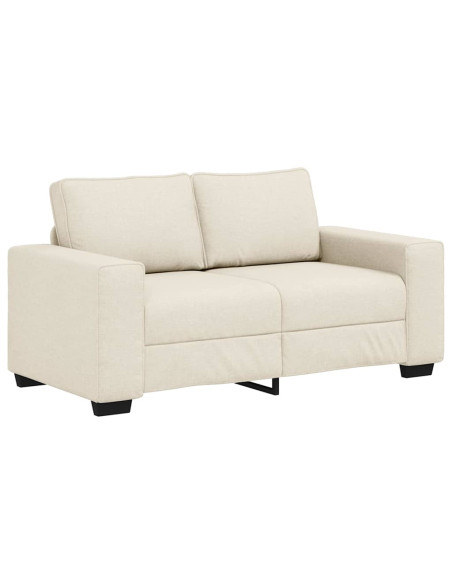 | Divano | con cuscino con cuscino Beige 160 x 77 x 82 cm Tela