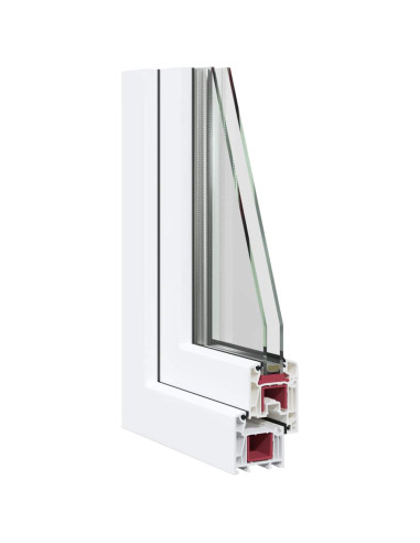 Finestra Seminterrato RISOR 110x40 cm Tilt 2 Vetri Bianco