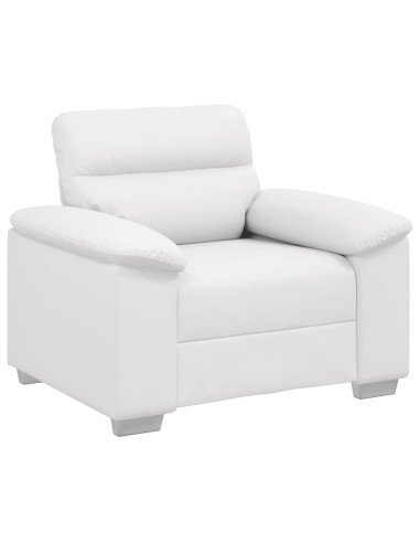 Poltrona Bianca 100x81x84 cm in Similpelle
