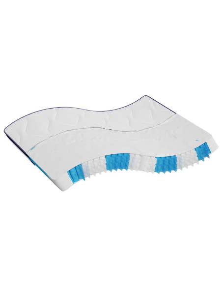 Materasso a Molle Insacchettate Medio Rigido 200x200 cm