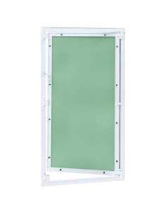 Pannello di Accesso Verde e Argento 45 x 85 cm 2