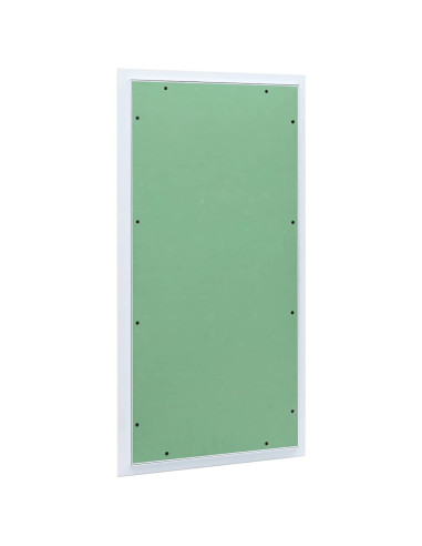 Pannello di Accesso Verde e Argento 45 x 85 cm