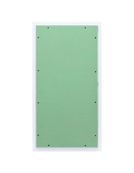 Pannello di Accesso Verde e Argento 45 x 85 cm