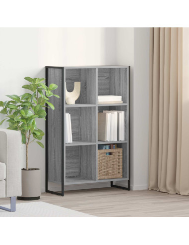 Armadio per Libri Grigio Sonoma 99.5 x 30 x 108.5 cm