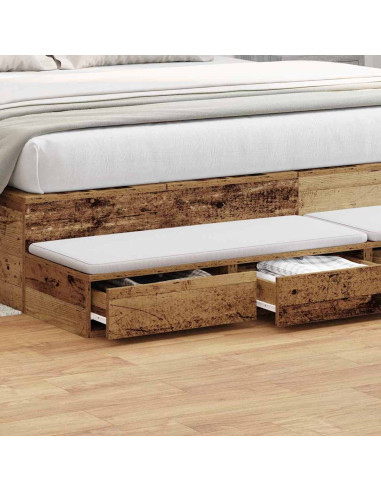 Cassetti per letto Legno vecchio 200 x 36,5 x 16,5 cm