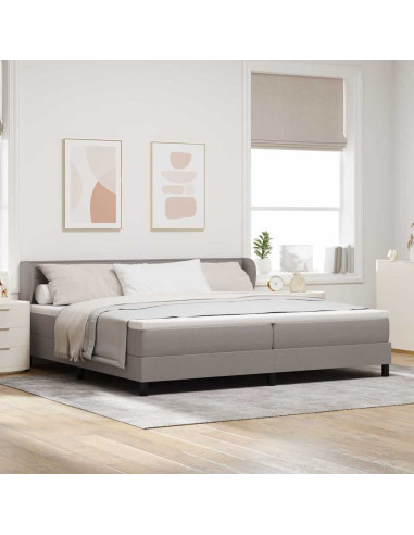 Letto a molle con materasso Talpa 200 x 200 cm Tessuto