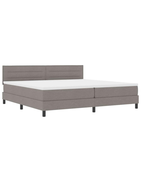 Letto a molle con materasso con led Talpa 200 x 200 cm Tessuto