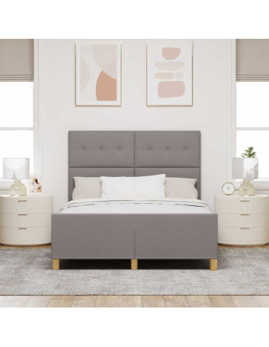 Struttura del letto con testiera Talpa 140 x 200 cm Tessuto