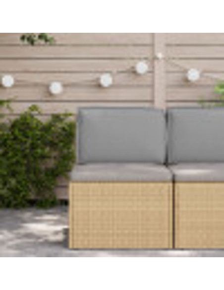 Cuscino Grigio 50 x 40 x 12 cm Tessuto Oxford