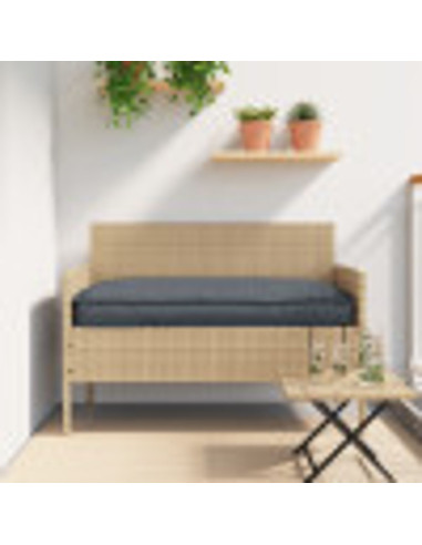 Cuscino Antracite 120 x 50 x 12 cm Tessuto Oxford